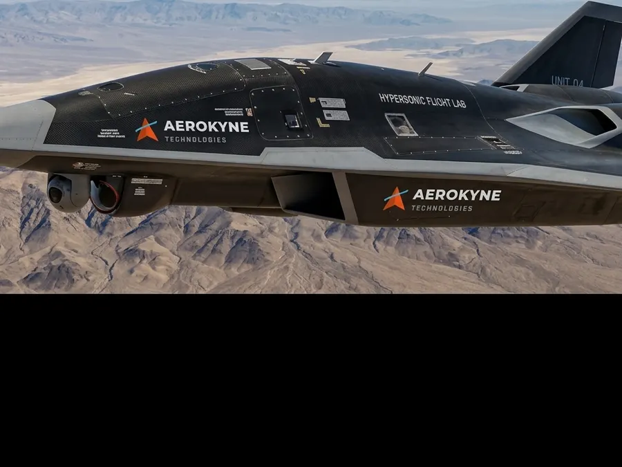AeroKyne Hypersonic Flight Lab vehicle in flight
